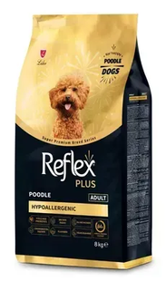 Reflex Plus Poodle Adult Рефлекс Плюс Сухой корм с курицей для взрослых собак породы пудель, 8 кг