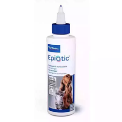 Virbac Epi-Otic (ЕПІОТИК) лосьйон для очищення вух собак та котів, 125 мл