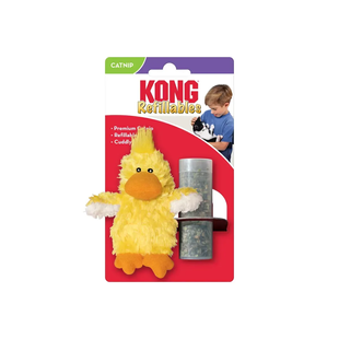 Kong Refillables Duckie Игрушка утенок для кошек