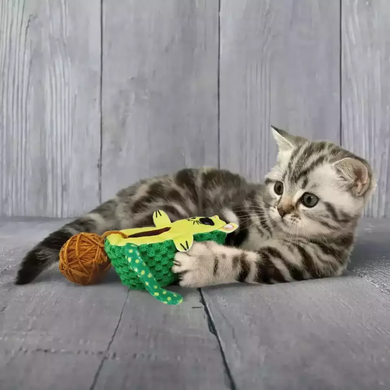Kong Cat Wrangler AvoCATo Конг Іграшка АвоКіт з котячою м&rsquo;ятою для котів