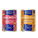Набор натуральных беззерновых влажных рационов для собак Fish4Dogs Finest Variety Pack Лосось с морковкой и картошкой/Белая рыба с бататом и зеленой фасолью, 6 шт/395 г