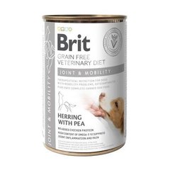 Brit Grain-Free VetDiets Dog Joint&Mobility - Вологий дієтичний корм для підтримки активності собак, 400 г