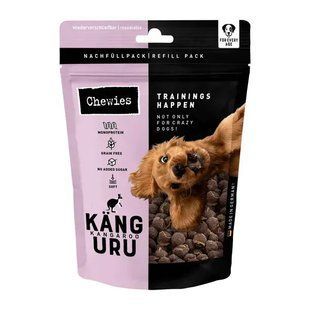 Chewies Trainingshappen Натуральні м&rsquo;ясні ласощі з Кенгуру для собак, 175 г