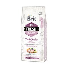 Brit Fresh Chicken with Potato Puppy Healthy Growth - Сухий корм зі свіжою куркою та картоплею для цуценят всіх порід, 12 кг