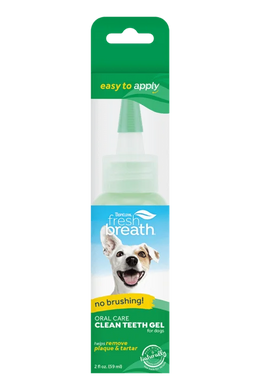 TropiСlean Fresh Breath Gel (No Brush) Тропіклін Гель Свіже дихання  для чищення зубів у собак, 59 мл