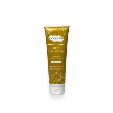 Inodorina Dog Shampooing Cuccioli Шампунь з медом, ромашкою та гліцерином для цуценят, 250 мл