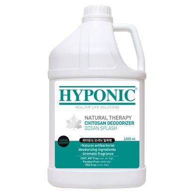 Hyponic Chitosan Deodorizer Ocean Splash scent Дезодорант хитозановый Океанский всплеск  3,8 л