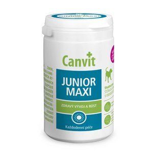 Canvit Junior Maxi for dogs Комплекс вітамінів для цуценят та молодих собак великих порід, 230 г