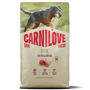 Carnilove True Fresh Duck Small Breed Сухий корм з качкою для cобак малих порід, 4 кг