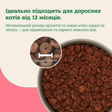 MERA Cats Nature Sensitive Salmon (Lachs) Сухий корм з лососем для дорослих котів із чутливим травленням, 400 г