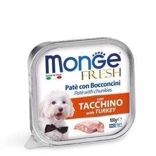Monge Dog Fresh - Паштет для собак з індичкою, 100 г