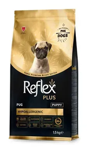 Reflex Plus Pug Puppy Рефлекс Плюс сухой корм для щенков породы мопс, 1,5 кг