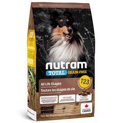 Nutram T23 Total GF Холістик для собак всіх життєвих стадій з куркою та індичкою без зерновий 11.4кг