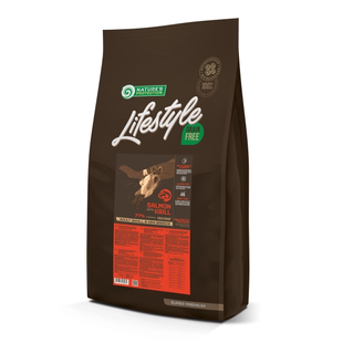 Nature&rsquo;s Protection Lifestyle Grain Free with Salmon for Adult All Breeds Сухий беззерновий корм з лососем для дорослих собак всіх порід, 17 кг