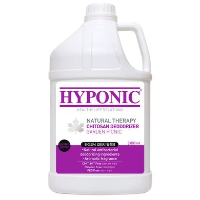 Hyponic Chitosan Deodorizer Garden Picnic scent Дезодорант хітозановий Садовий пікнік 3,8 л