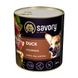 Savory Dog Gourmand Duck Влажный корм (консервы) для взрослых собак с уткой, 800 г