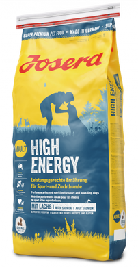 Josera High Energy - Сухой корм для взрослых собак с повышенной активностью, 15 кг