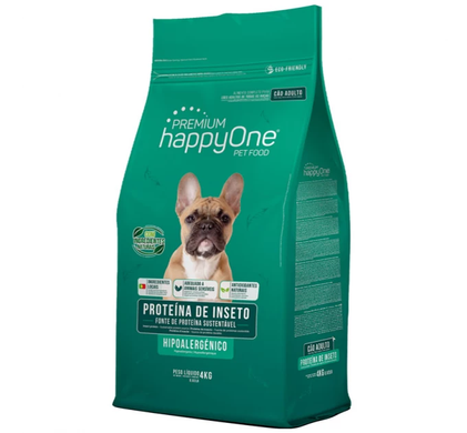 happyOne Premium Adult Dog Insect Protein Сухий гіпоалергенний корм з протеїном комах для дорослих собак, 10 кг