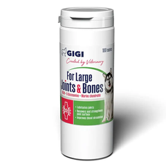 GiGi FOR LARGE Joints & Bones N100 (tab) Витаминно-минеральный комплекс для укрепления и восстановления суставов у собак, 100 табл