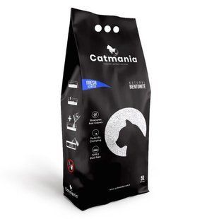 Catmania Cat Litter Fresh Бентонітовий наповнювач з ефектом освіжувача повітря, 5 л