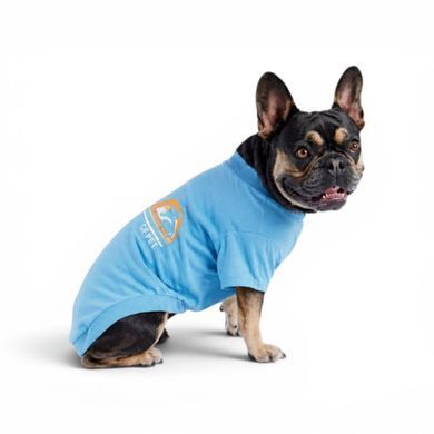 GF Pet Dog T-Shirt - Blue Футболка для собак, синя, розмір 2 XS