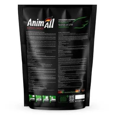 Animall Cat litter Green emerald Наповнювач силікагелевий Зелений смарагд для котячого туалету, 3,8 л