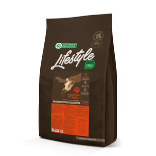 Nature&rsquo;s Protection Lifestyle Grain Free with Salmon and Krill for Adult Small and Mini Breeds Сухий беззерновий корм з лососем та крилем  для собак малих порід, 10 кг