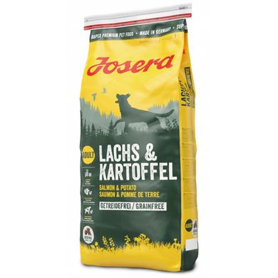 Josera Lachs & Kartoffel - Сухой корм с лососем и картофелем для взрослых собак всех пород, 900 г