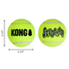 Kong AirDog SqueakAir Ball Игрушка для собак-теннисный мячик с пищалкой L, 2 шт