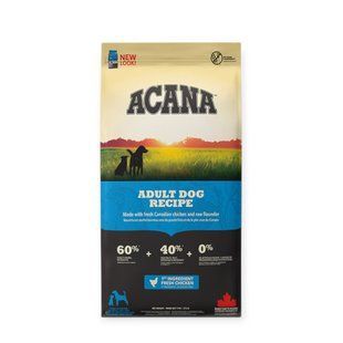 Acana Adult Dog Recipe Сухой корм для собак всех пород, 17 кг