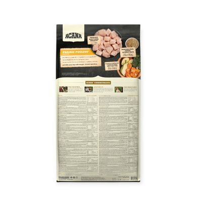Acana Prairie Poultry Dog Сухой корм с цыпленком и индейкой для собак, 14,5 кг