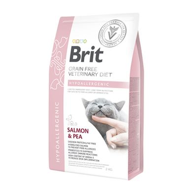 Brit Grain-Free VetDiets Cat Hypoallergenic - Сухий корм для котів при харчовій алергії, 400 г