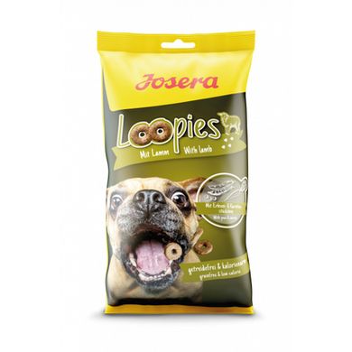 Josera Loopies Lamm - Лакомство с ягненком для собак, 150 г