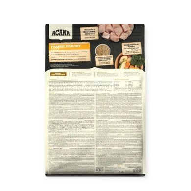 Acana Prairie Poultry Dog Сухой корм с цыпленком и индейкой для собак, 2 кг
