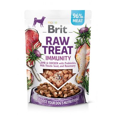 Brit Raw Treat freeze-dried Digestion Лакомство для собак с курицей для улучшения пищеварения