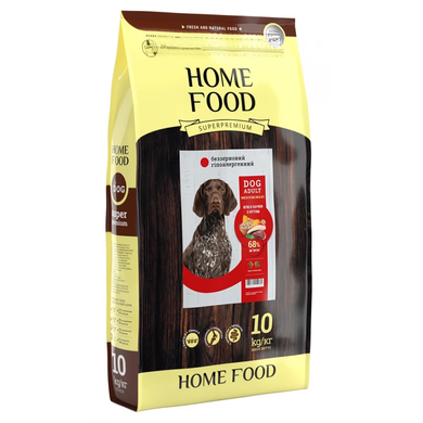 Home Food Dog Adult Medium/Maxi Hypoallergenic Grain-Free - сухой беззерновой гипоаллергенный корм с уткой и нутом для взрослых собак средних и крупных пород, 10 кг