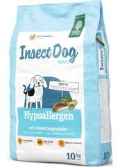 Green Petfood InsectDog Hypoallergen - Сухий корм для собак з протеїнами комах для дорослих собак, 10 кг