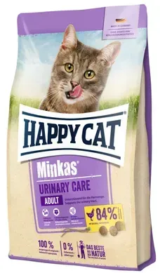 Happy Cat Minkas Urinary Care Gefl Сухий корм з птицею для підтримки здоров'я сечовивідної системи котів, 1,5 кг