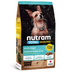 Nutram T28 Total GF Холістик, для собак дрібних порід всіх життевих стадій, з лососем та фореллю, без зерновий 5,4кг