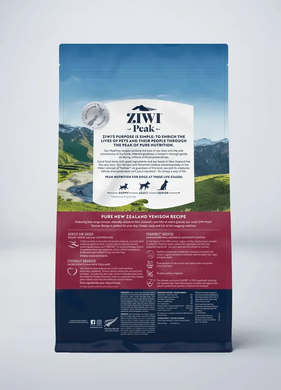 Ziwi Peak Air Dried Зиви Полнорационный сухой корм со вкусом Оленины для собак, 1 кг