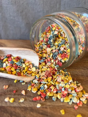 Натуральна веганська посипка для собак Cooka's Cookies Raіnbow Dogfetti 100% овес, 90 г