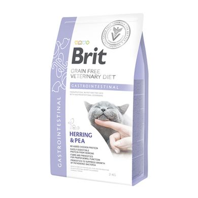 Brit Grain-Free VetDiets Cat Gastrointestinal - Сухой диетический корм для котов с нарушениями ЖКТ, 400 г