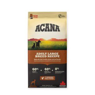 Acana Adult Large Breed Беззерновой сухой корм с курицей для взрослых собак больших и гигантских пород, 17 кг