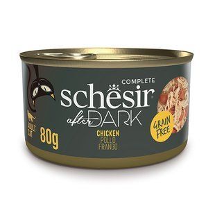 Schesir After Dark Chicken Шезір Вологий корм курка в бульйоні для котів, 80 г