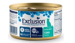 Exclusion Cat Sterilized Tuna Монопротеїнові консерви з тунцем для стерилізованих котів