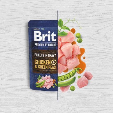 Brit Premium Fillets in Gravy Multipack Мультипак влажный корм филе в соусе для собак малых пород, 12 шт х 85 г