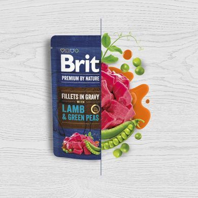 Brit Premium Fillets in Gravy Multipack Мультипак влажный корм филе в соусе для собак малых пород, 12 шт х 85 г