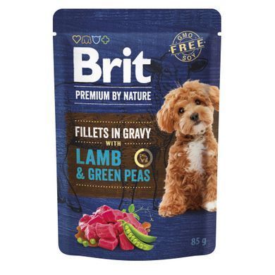 Brit Premium Fillets in Gravy Multipack Мультипак влажный корм филе в соусе для собак малых пород, 12 шт х 85 г