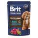 Brit Premium Fillets in Gravy Multipack Мультипак влажный корм филе в соусе для собак малых пород, 12 шт х 85 г