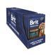 Brit Premium Fillets in Gravy Multipack Мультипак влажный корм филе в соусе для собак малых пород, 12 шт х 85 г